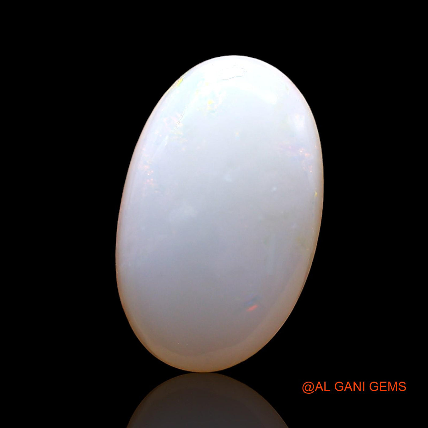 Natural Untreated Fire Opal Loose Gemstone Oval Cabochon From Australia 3.00 Cts 15x9x3 mm AD-894