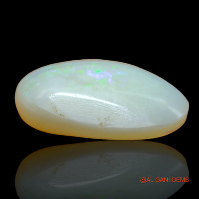 Natural Fire Opal Gemstone 3.00 Cts Loose Fancy Cabochon From Australia 14x9x3 mm AD-895