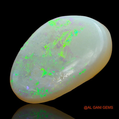 Natural Fire Opal Gemstone 3.00 Cts Loose Fancy Cabochon From Australia 14x9x3 mm AD-895