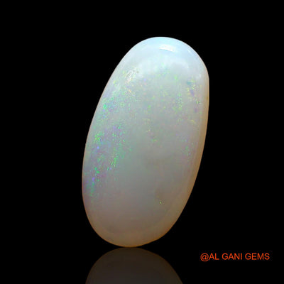 Natural Fire Opal Gemstone 3.00 Cts Loose Oval Cabochon From Australia 15x8x4 mm AD-896
