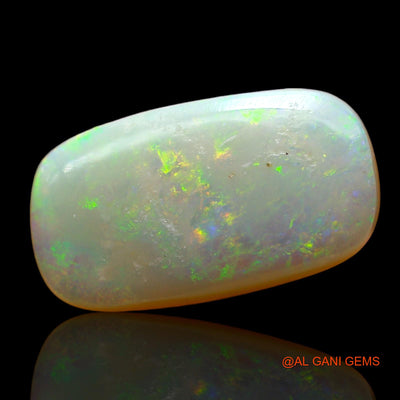 3.00 Cts Natural Australian Fire Opal Loose Gemstone Oval Cabochon 15x8x2 mm AD-897