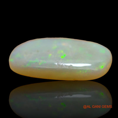 3.00 Cts Natural Australian Fire Opal Loose Gemstone Oval Cabochon 15x8x2 mm AD-897