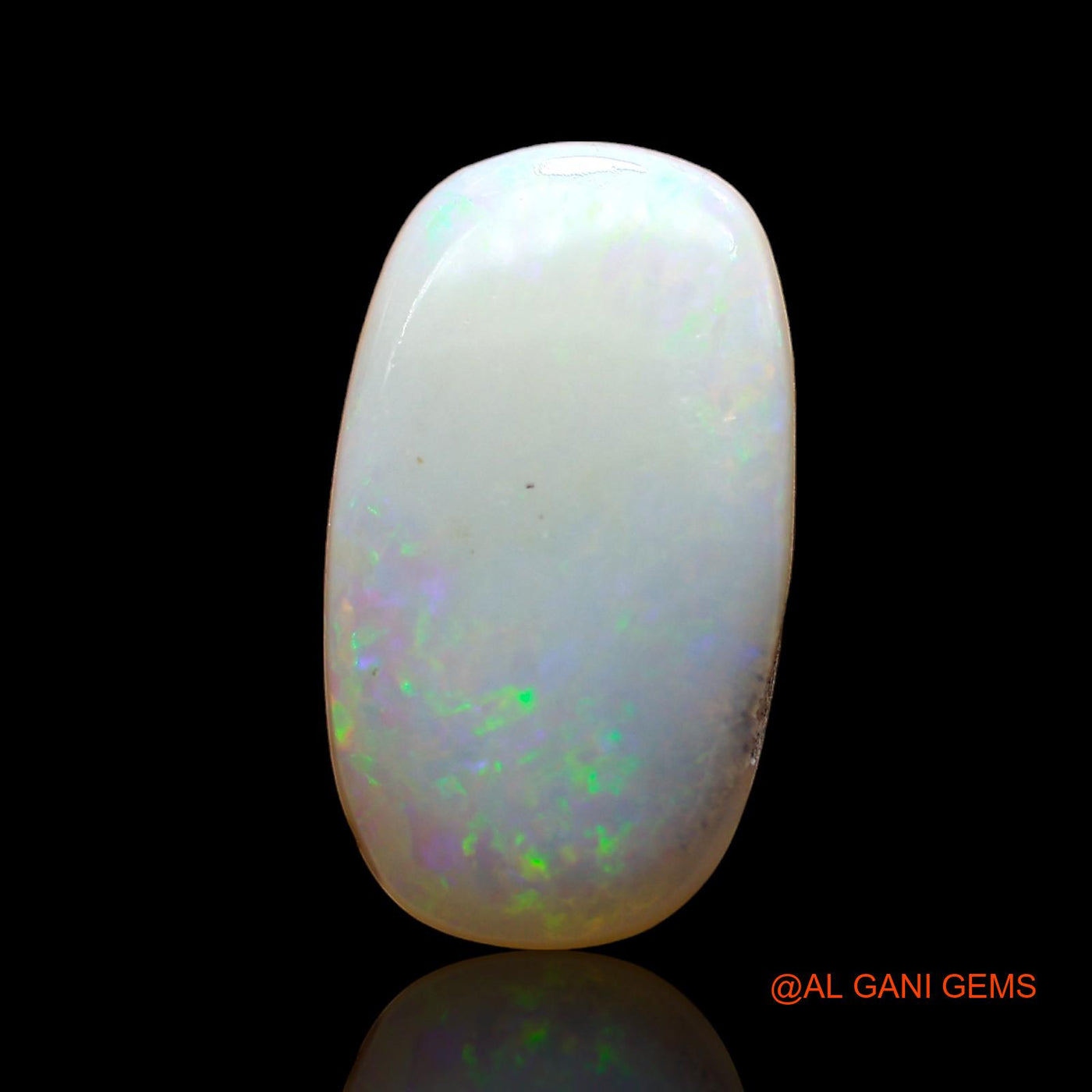 3.00 Cts Natural Australian Fire Opal Oval Cabochon Loose Gemstone For Jewelry 15x8x3 mm AD-898
