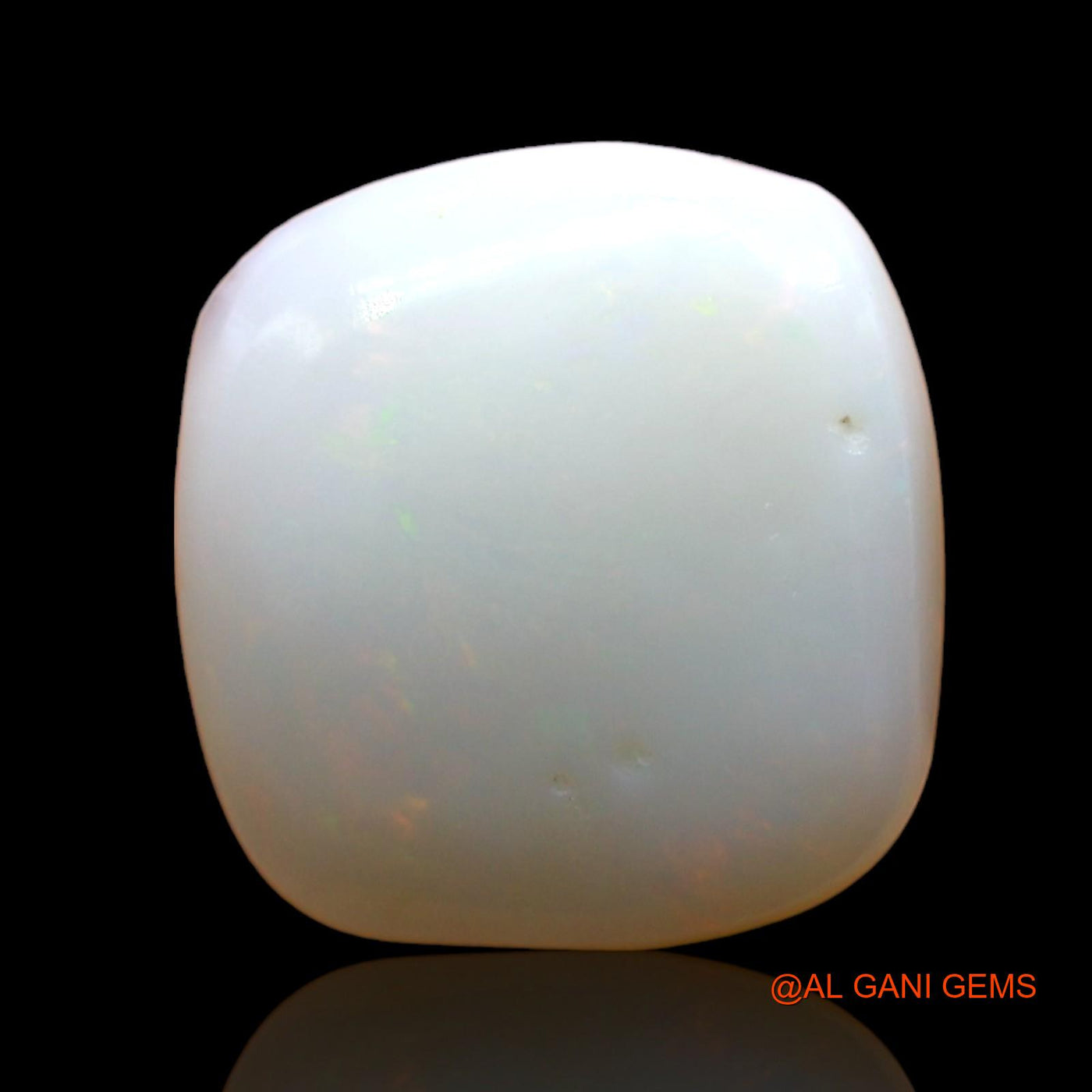 3.00 Cts Natural Australian Fire Opal Loose Gemstone Fancy Cabochon 12x12x3 mm AD-899