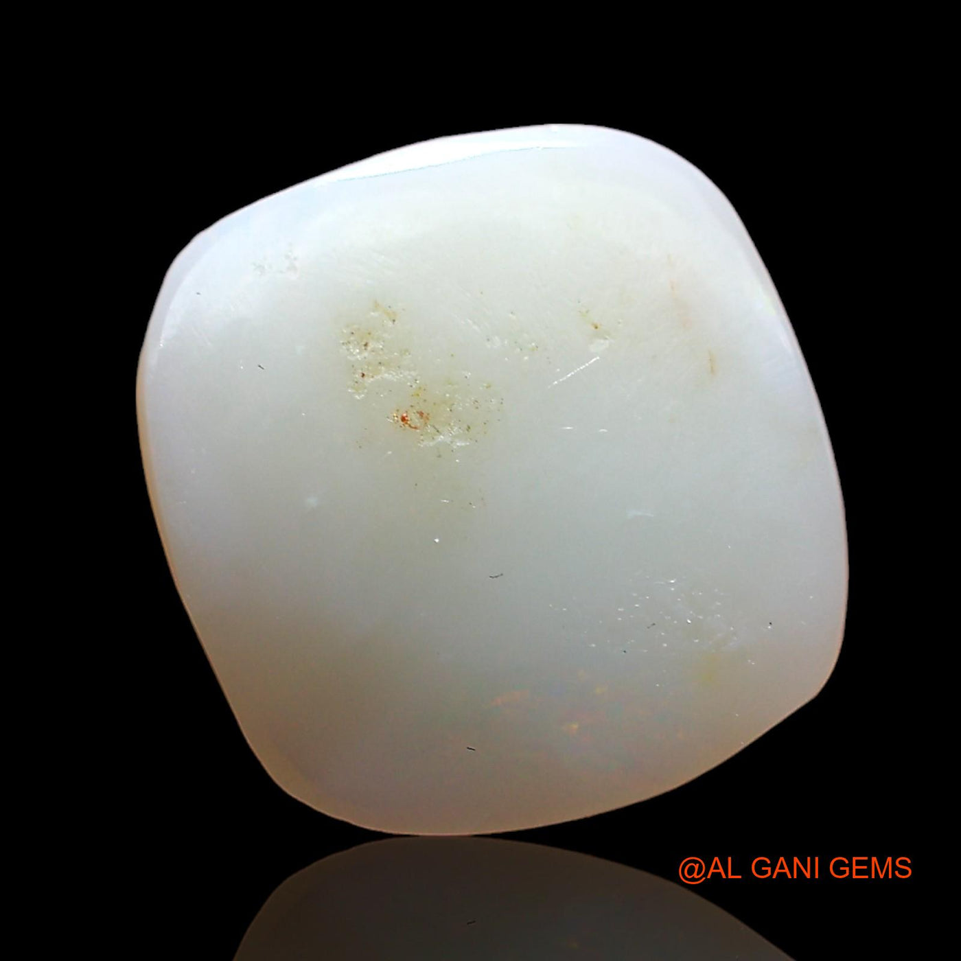 3.00 Cts Natural Australian Fire Opal Loose Gemstone Fancy Cabochon 12x12x3 mm AD-899