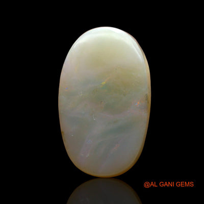 5.00 Cts Natural Australian Fire Opal Loose Gemstone Oval Cabochon 18x11x3 mm AD-8