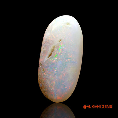 2.00 Cts Natural Australian Fire Opal Loose Gemstone Oval Cabochon 16x7x3 mm AD-901