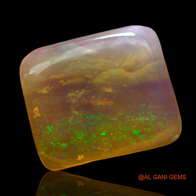 Natural Untreated Fire Opal Loose Gemstone Square Cabochon From Australia 2.00 Cts 12x10x2 mm AD-902