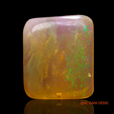 Natural Untreated Fire Opal Loose Gemstone Square Cabochon From Australia 2.00 Cts 12x10x2 mm AD-902
