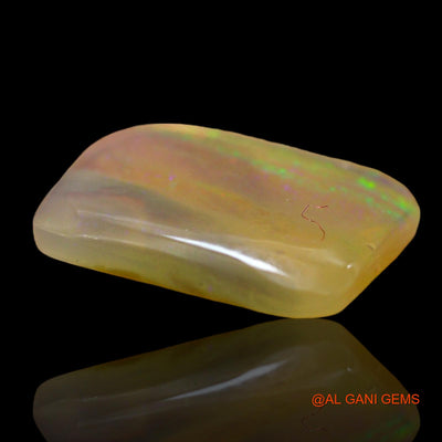 Natural Untreated Fire Opal Loose Gemstone Square Cabochon From Australia 2.00 Cts 12x10x2 mm AD-902