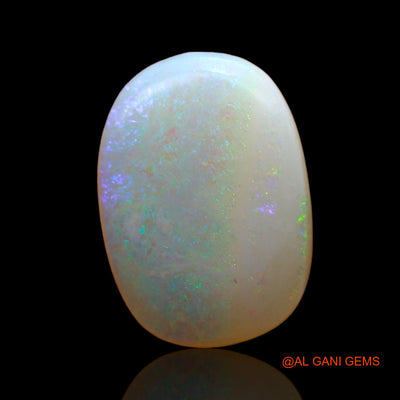 3.00 Cts Natural Australian Fire Opal Loose Gemstone Oval Cabochon 14x10x3 mm AD-903