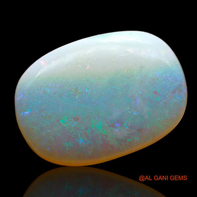 3.00 Cts Natural Australian Fire Opal Loose Gemstone Oval Cabochon 14x10x3 mm AD-903