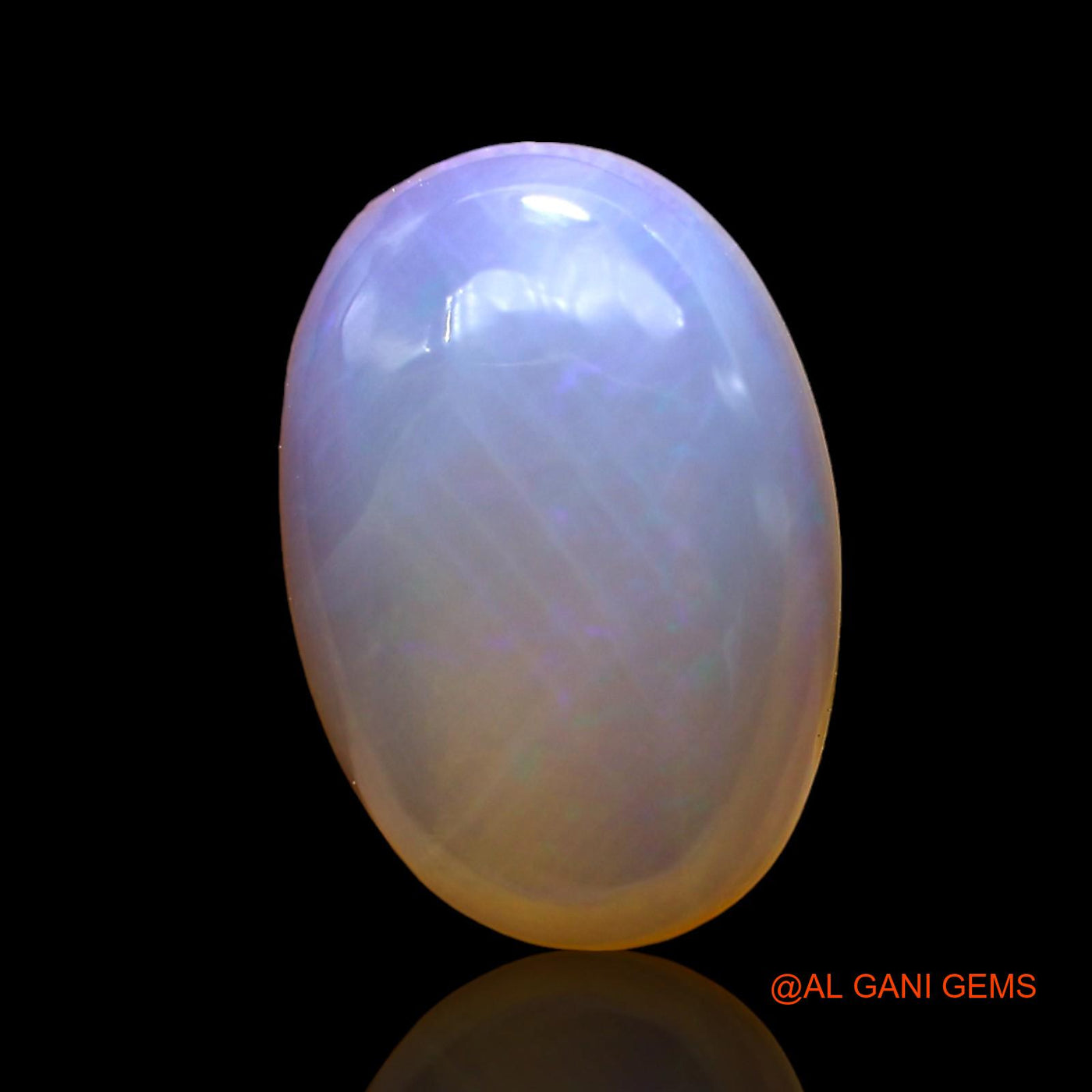 4.00 Cts Natural Australian Fire Opal Oval Cabochon Loose Gemstone For Jewelry 14x10x4 mm AD-906