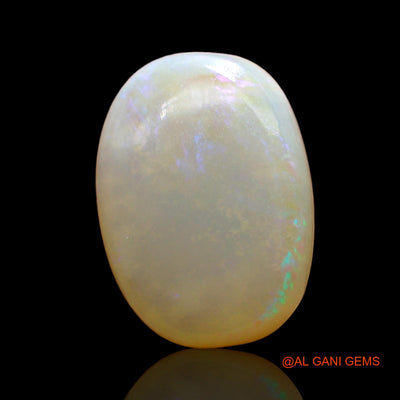 3.00 Cts Natural Australian Fire Opal Loose Gemstone Oval Cabochon 13x10x3 mm AD-907
