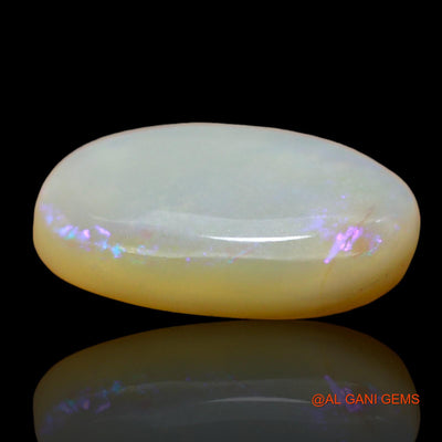 3.00 Cts Natural Australian Fire Opal Loose Gemstone Oval Cabochon 13x10x3 mm AD-907