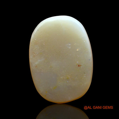 3.00 Cts Natural Australian Fire Opal Loose Gemstone Oval Cabochon 13x10x3 mm AD-907