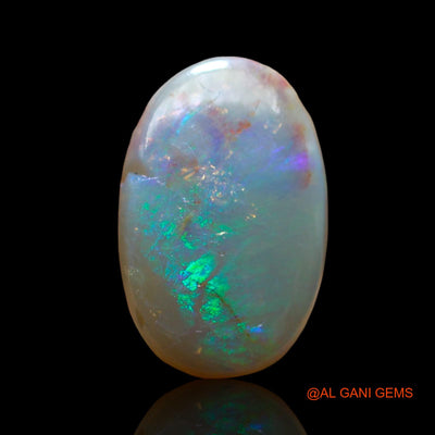 5.00 Cts Natural Australian Fire Opal Loose Gemstone Oval Cabochon 14x9x5 mm AD-908