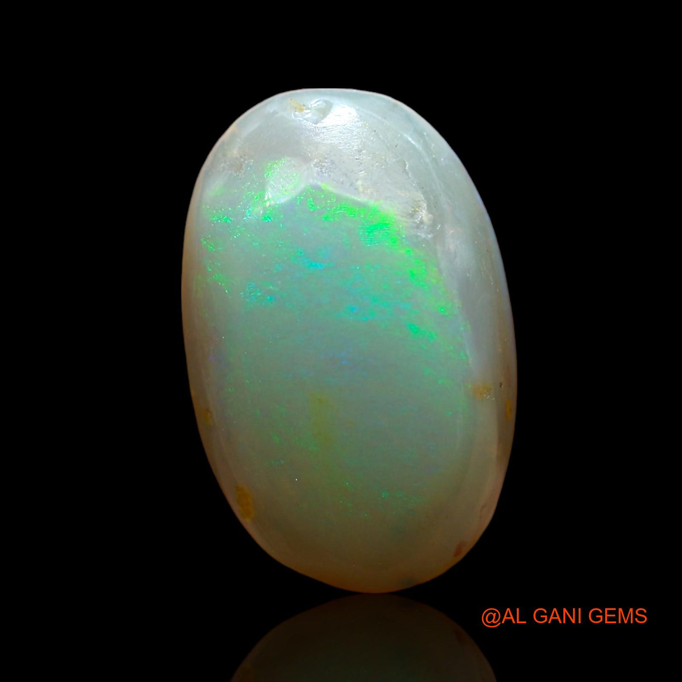 5.00 Cts Natural Australian Fire Opal Loose Gemstone Oval Cabochon 14x9x5 mm AD-908