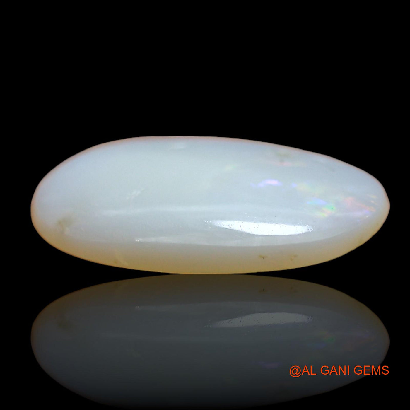 2.00 Cts Natural Australian Fire Opal Loose Gemstone Oval Cabochon 15x9x2 mm AD-909