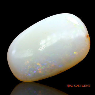 Natural Fire Opal Gemstone 3.00 Cts Loose Oval Cabochon From Australia 14x9x3 mm AD-910