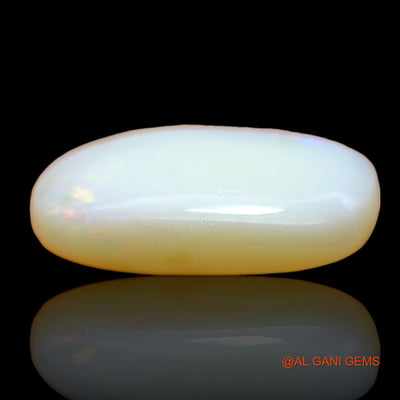 Natural Fire Opal Gemstone 3.00 Cts Loose Oval Cabochon From Australia 14x9x3 mm AD-910