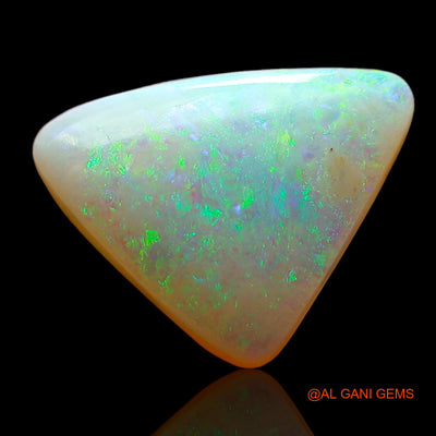 3.00 Cts Natural Australian Fire Opal Loose Gemstone Trillion Cabochon 11x10x4 mm AD-911