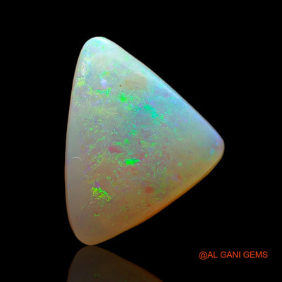 3.00 Cts Natural Australian Fire Opal Loose Gemstone Trillion Cabochon 11x10x4 mm AD-911
