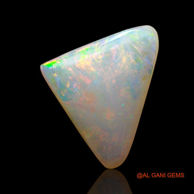 2.00 Cts Unheated Australian Fire Opal Loose Gemstone Trillion Cabochon Natural 11x10x3 mm AD-912