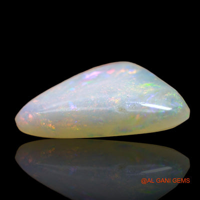2.00 Cts Unheated Australian Fire Opal Loose Gemstone Trillion Cabochon Natural 11x10x3 mm AD-912