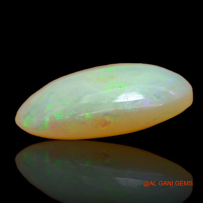 3.00 Cts Unheated Australian Fire Opal Loose Gemstone Oval Cabochon Natural 13x9x4 mm AD-913