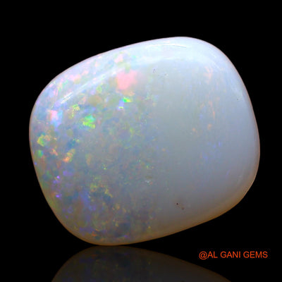 2.00 Cts Natural Australian Fire Opal Loose Gemstone Oval Cabochon 12x10x2 mm AD-914