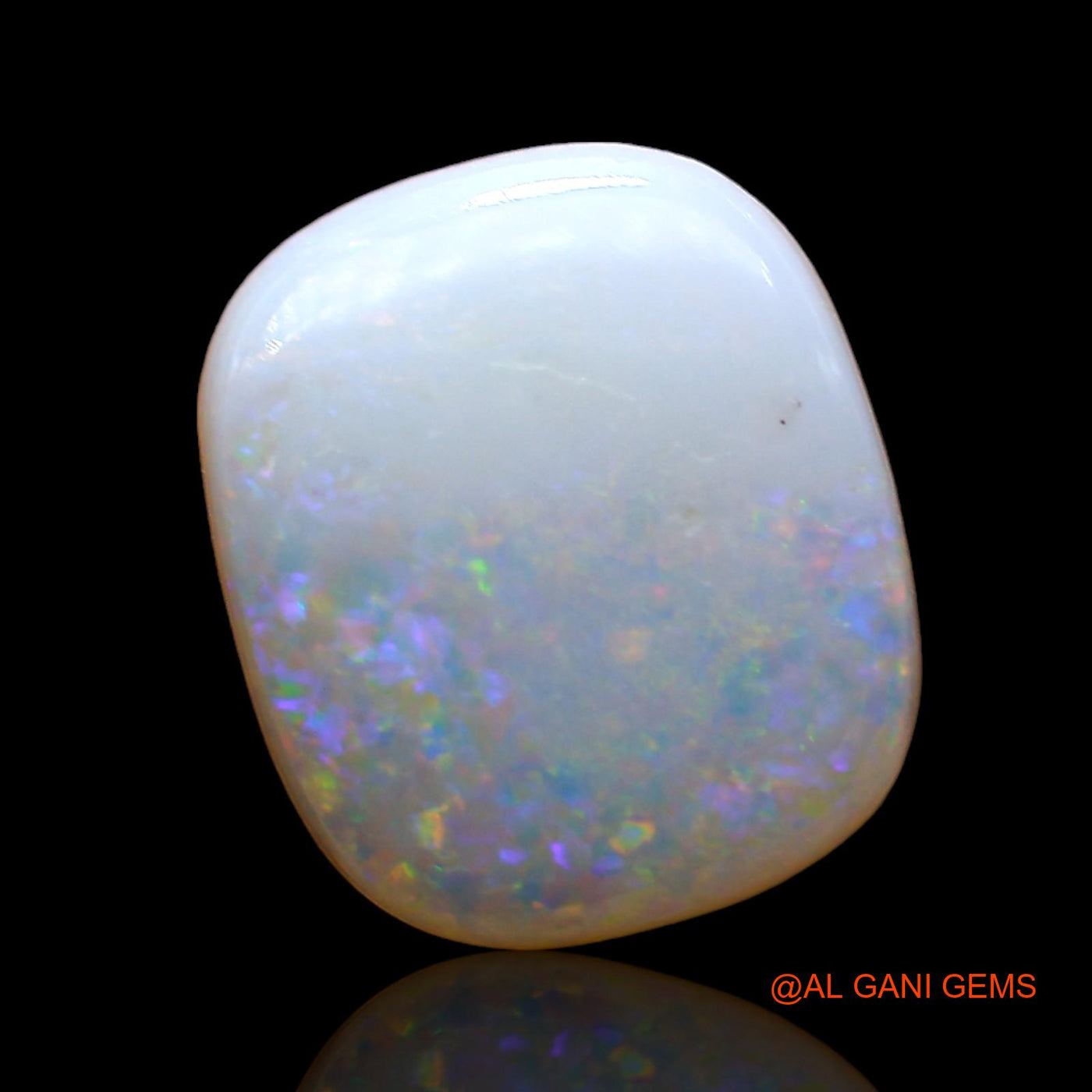 2.00 Cts Natural Australian Fire Opal Loose Gemstone Oval Cabochon 12x10x2 mm AD-914