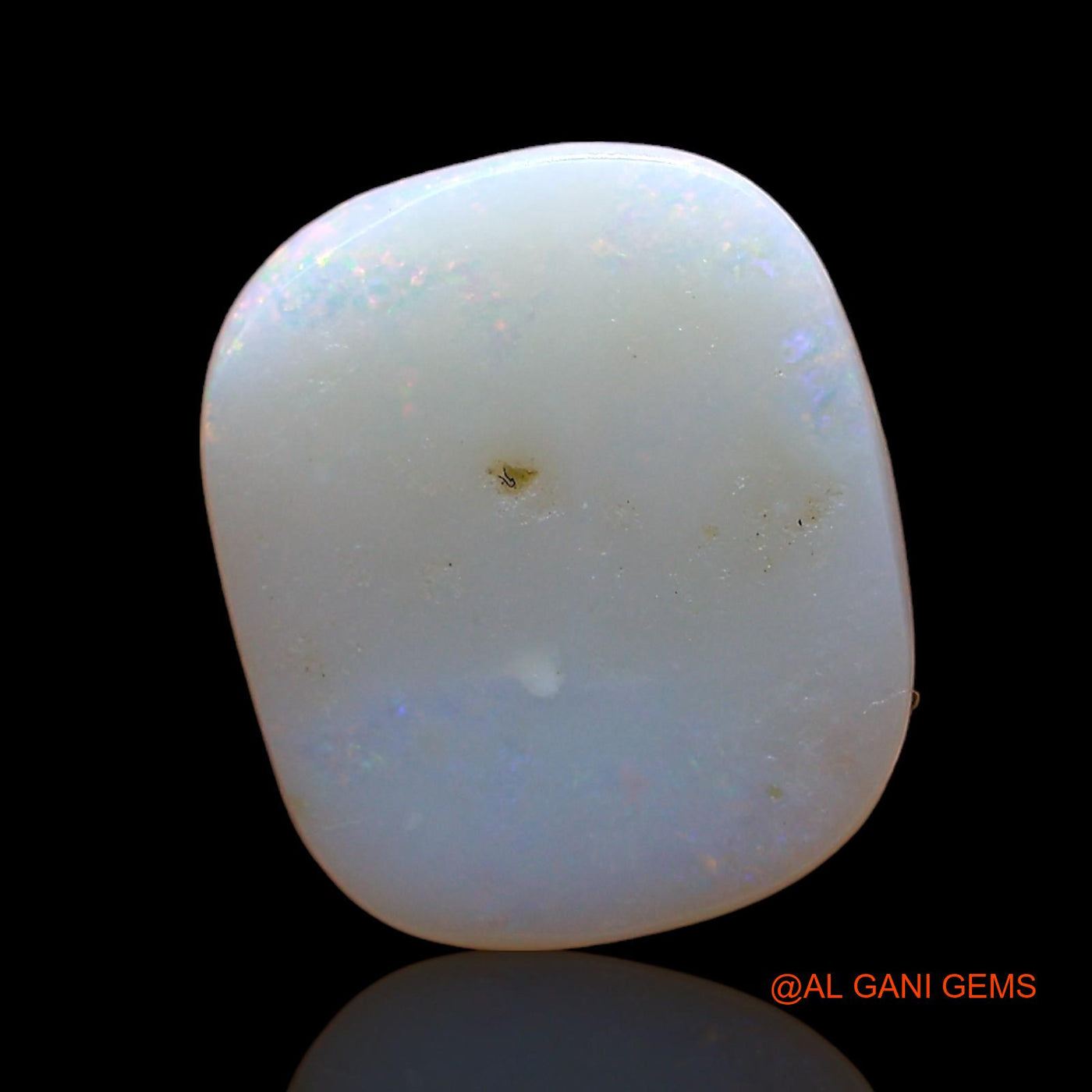 2.00 Cts Natural Australian Fire Opal Loose Gemstone Oval Cabochon 12x10x2 mm AD-914