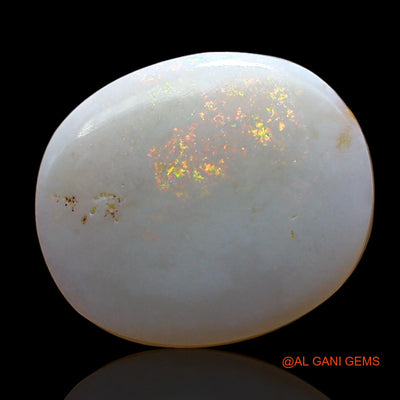 Natural Untreated Fire Opal Loose Gemstone Fancy Cabochon From Australia 2.00 Cts 13x11x2 mm AD-916