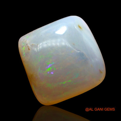 Natural Fire Opal Gemstone 5.00 Cts Loose Square Cabochon From Australia 11x11x5 mm AD-917