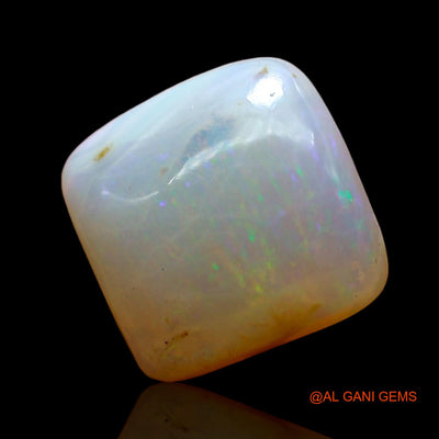 Natural Fire Opal Gemstone 5.00 Cts Loose Square Cabochon From Australia 11x11x5 mm AD-917