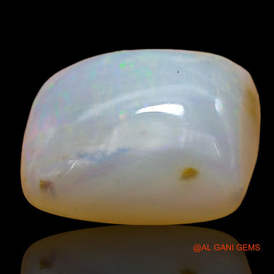 Natural Fire Opal Gemstone 5.00 Cts Loose Square Cabochon From Australia 11x11x5 mm AD-917