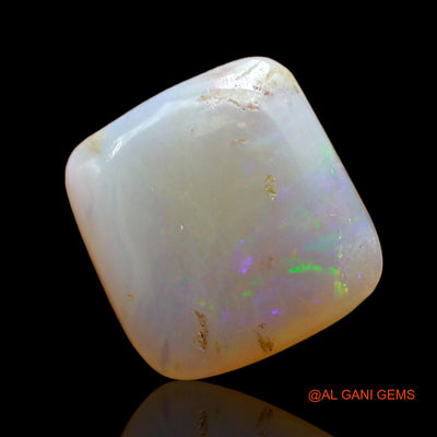 Natural Fire Opal Gemstone 5.00 Cts Loose Square Cabochon From Australia 11x11x5 mm AD-917