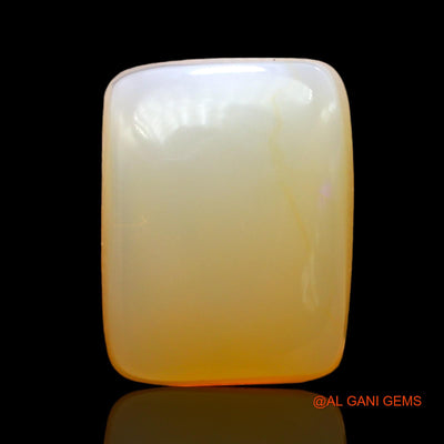 6.00 Cts Natural Australian Fire Opal Square Cabochon Loose Gemstone For Jewelry 12x9x6 mm AD-919