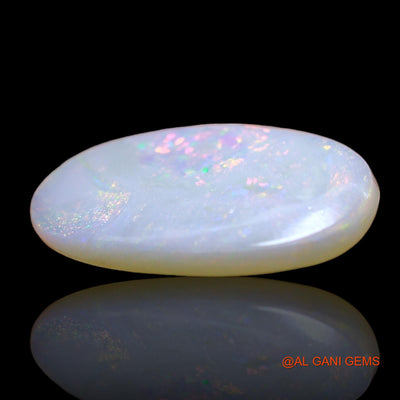 Natural Untreated Fire Opal Loose Gemstone Oval Cabochon From Australia 1.00 Cts 14x9x1 mm AD-920