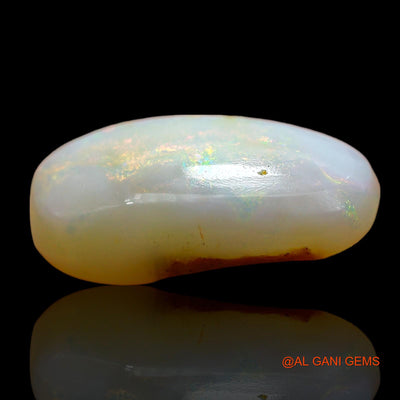Natural Untreated Fire Opal Loose Gemstone Oval Cabochon From Australia 3.00 Cts 14x7x4 mm AD-922