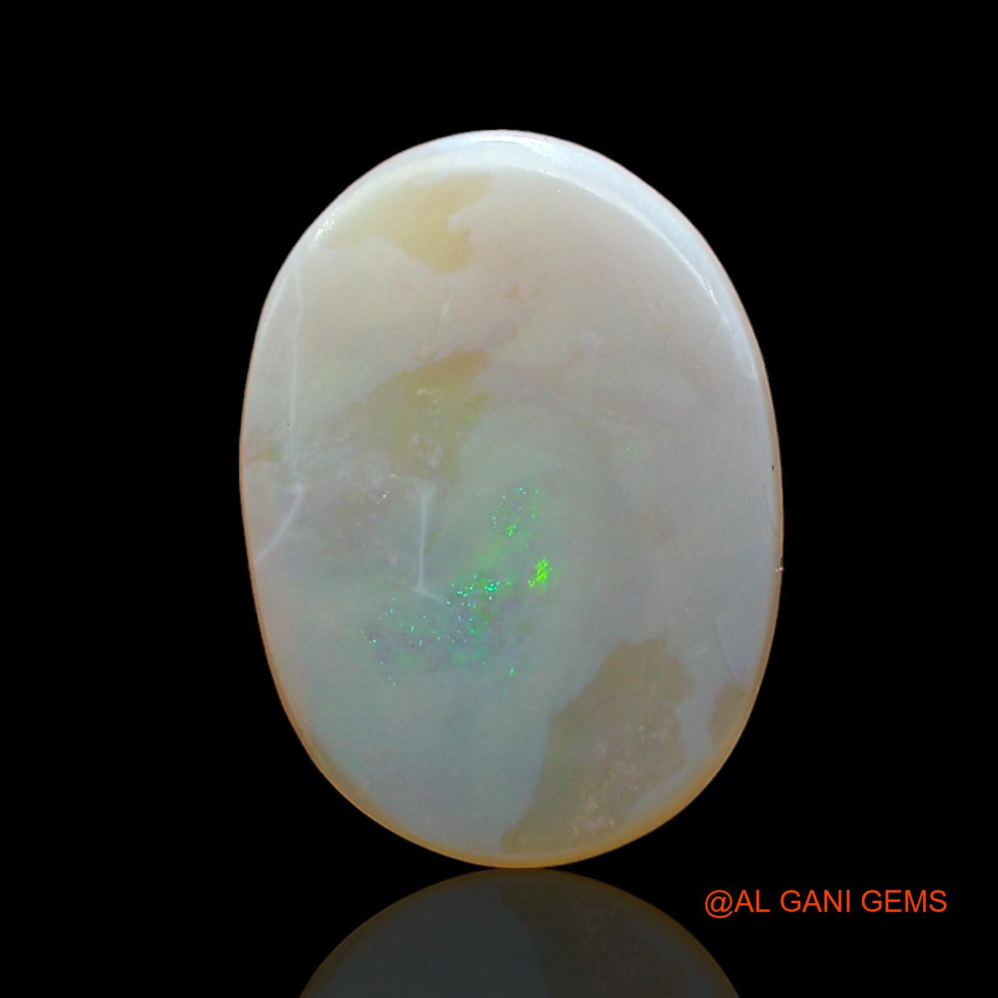 2.00 Cts Natural Australian Fire Opal Oval Cabochon Loose Gemstone For Jewelry 14x10x2 mm AD-923