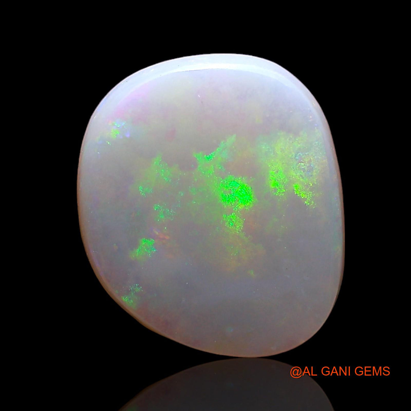 2.00 Cts Natural Australian Fire Opal Loose Gemstone Fancy Cabochon 12x10x2 mm AD-925