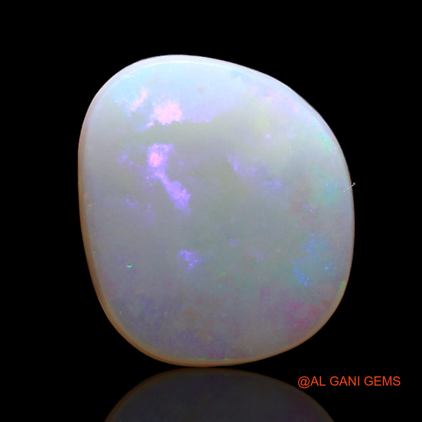 2.00 Cts Natural Australian Fire Opal Loose Gemstone Fancy Cabochon 12x10x2 mm AD-925