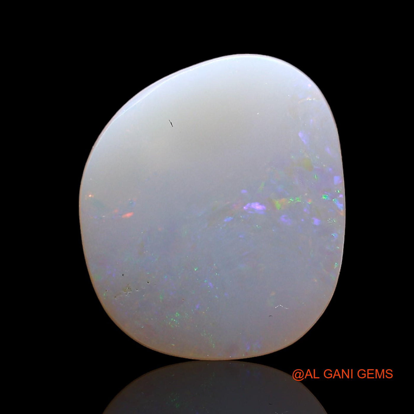 2.00 Cts Natural Australian Fire Opal Loose Gemstone Fancy Cabochon 12x10x2 mm AD-925