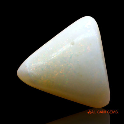Natural Untreated Fire Opal Loose Gemstone Trillion Cabochon From Australia 3.00 Cts 11x11x4 mm AD-927