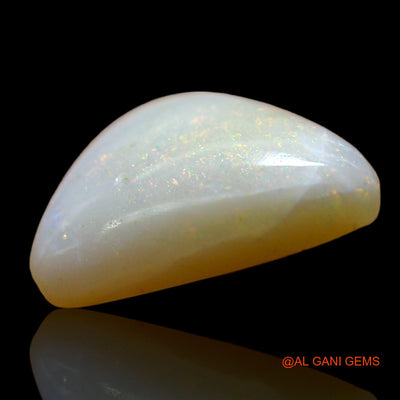 Natural Untreated Fire Opal Loose Gemstone Trillion Cabochon From Australia 3.00 Cts 11x11x4 mm AD-927