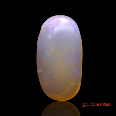 Natural Untreated Fire Opal Loose Gemstone Oval Cabochon From Australia 4.00 Cts 16x8x4 mm AD-92