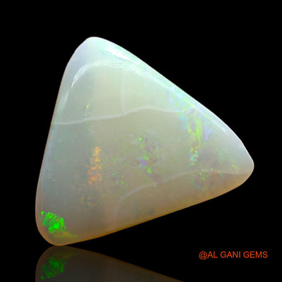 2.00 Cts Natural Australian Fire Opal Loose Gemstone Trillion Cabochon 11x10x3 mm AD-932