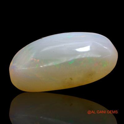 Natural Fire Opal Gemstone 3.00 Cts Loose Oval Cabochon From Australia 14x8x4 mm AD-933